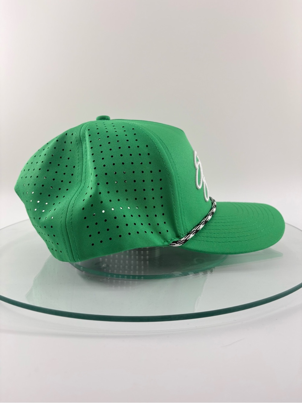 Sunday Swagger Snapback Rope Hat Limelight Green Performance Golf Embroidered - Picture 3 of 8